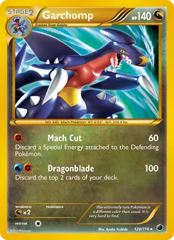 Garchomp, Plasma Freeze, no. 120