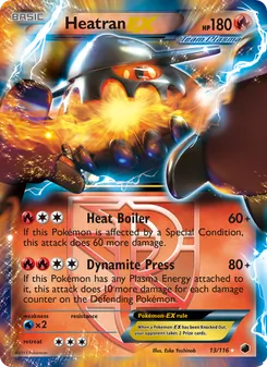 Heatran-EX, Plasma Freeze, no. 13