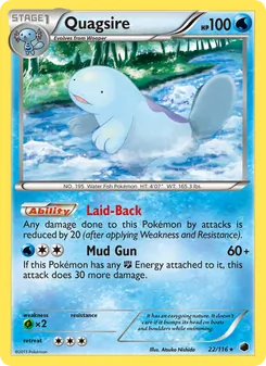 Quagsire, Plasma Freeze, no. 22