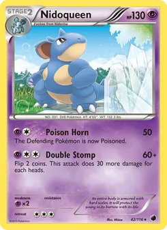Nidoqueen, Plasma Freeze, no. 42