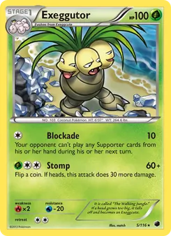 Exeggutor, Plasma Freeze, no. 5