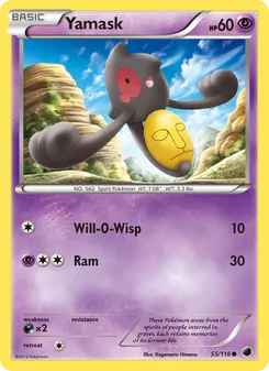 Yamask, Plasma Freeze, no. 55