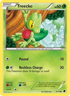Treecko, Plasma Freeze, no. 6