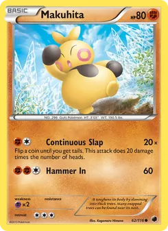 Makuhita, Plasma Freeze, no. 62