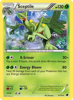 Sceptile, Plasma Freeze, no. 8