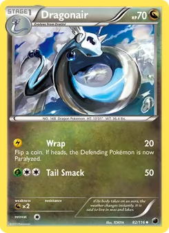 Dragonair, Plasma Freeze, no. 82