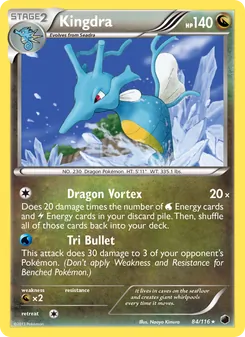 Kingdra, Plasma Freeze, no. 84