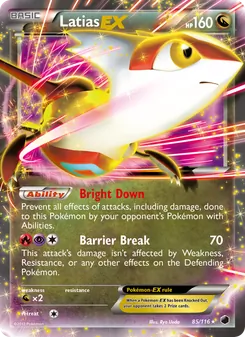 Latias-EX, Plasma Freeze, no. 85