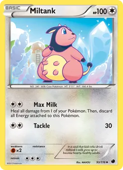 Miltank, Plasma Freeze, no. 93