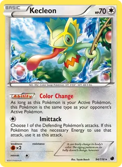 Kecleon, Plasma Freeze, no. 94