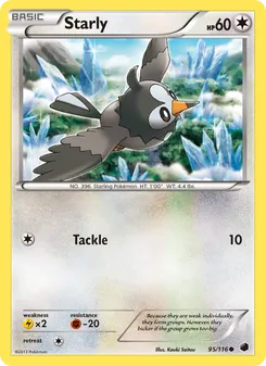 Starly, Plasma Freeze, no. 95