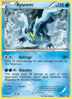 Kyurem, BW Black Star Promos, no. BW44