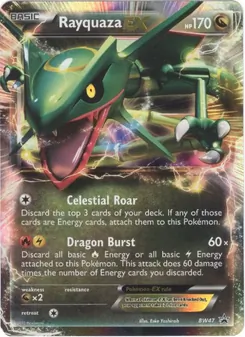 Rayquaza-EX, BW Black Star Promos, no. BW47