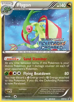 Flygon, BW Black Star Promos, no. BW53
