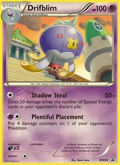 Drifblim, BW Black Star Promos, no. BW64