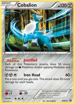 Cobalion, BW Black Star Promos, no. BW72