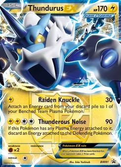 Thundurus-EX, BW Black Star Promos, no. BW81