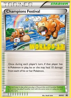Champions Festival, BW Black Star Promos, no. BW95