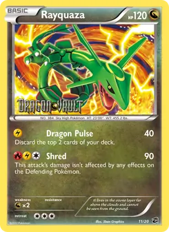 Rayquaza, Dragon Vault, no. 11