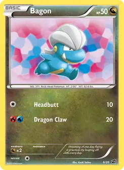 Bagon, Dragon Vault, no. 6