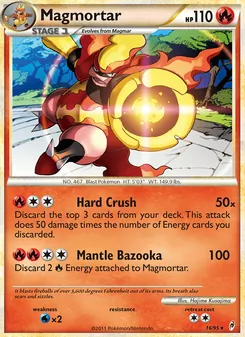 Magmortar, Call of Legends, no. 16
