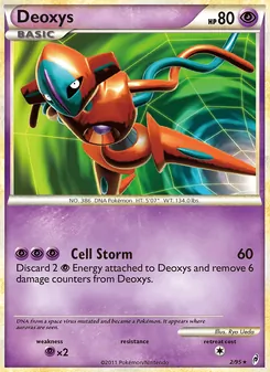 Deoxys, Call of Legends, no. 2