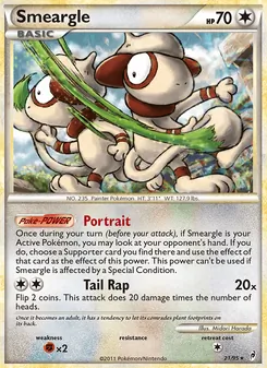 Smeargle, Call of Legends, no. 21