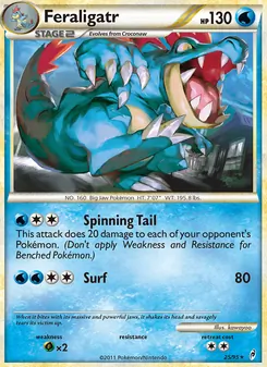 Feraligatr, Call of Legends, no. 25