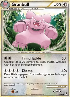 Granbull, Call of Legends, no. 26
