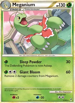 Meganium, Call of Legends, no. 27
