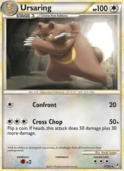 Ursaring, Call of Legends, no. 37