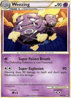 Weezing, Call of Legends, no. 38