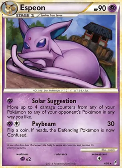 Espeon, Call of Legends, no. 4
