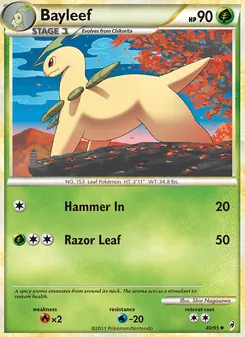 Bayleef, Call of Legends, no. 40
