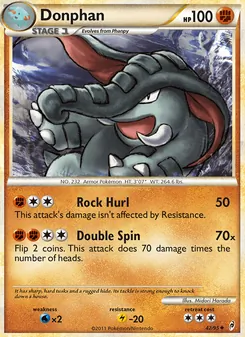 Donphan, Call of Legends, no. 42