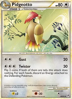Pidgeotto, Call of Legends, no. 48