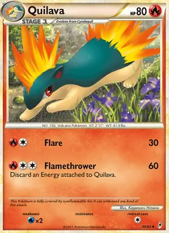 Quilava, Call of Legends, no. 49