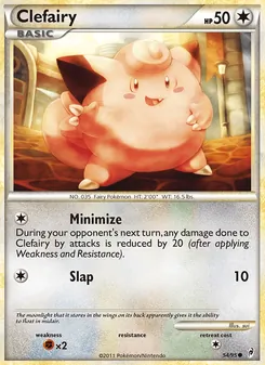 Clefairy, Call of Legends, no. 54