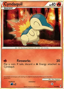 Cyndaquil, Call of Legends, no. 55
