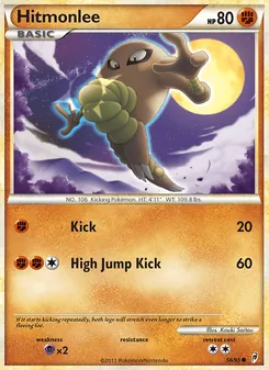 Hitmonlee, Call of Legends, no. 58