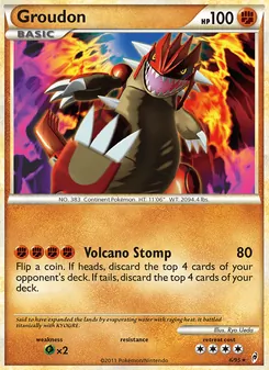 Groudon, Call of Legends, no. 6
