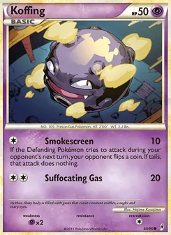 Koffing, Call of Legends, no. 60