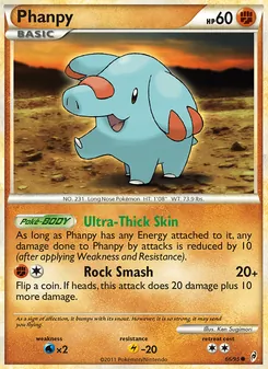 Phanpy, Call of Legends, no. 66