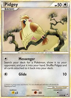 Pidgey, Call of Legends, no. 67