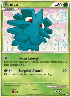 Pineco, Call of Legends, no. 68