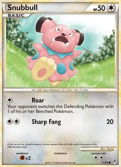Snubbull, Call of Legends, no. 71