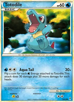 Totodile, Call of Legends, no. 74