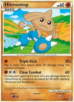 Hitmontop, Call of Legends, no. 8