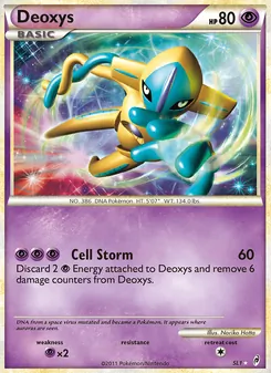 Deoxys, Call of Legends, no. SL1