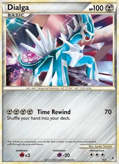 Dialga, Call of Legends, no. SL2